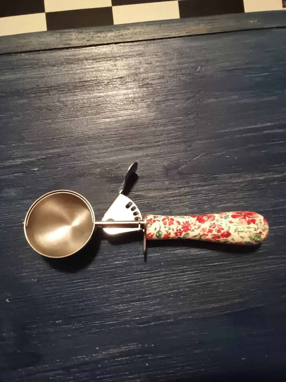 Pioneer Woman floral print ice cream scoop